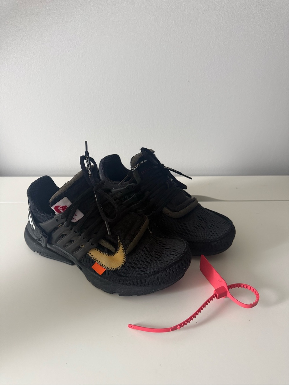 Off-White x Nike Air Presto Black Sneakers
